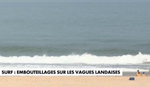 Surf : embouteillages sur les vagues landaises