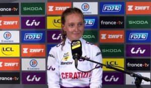 Tour de France Femmes 2023 - Cédrine Kerbaol : "Ma première journée avec le maillot blanc sur le Tour"
