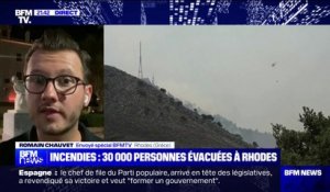 Incendies en Grèce: le Premier ministre grec redoute "trois jours difficiles" encore à venir