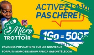 [#MicroTrottoir] L'avis des populations sur les nouveaux forfaits momo de Moov Africa Gabon Télécom   066441717  011775663  #GMT #GMTtv #Gabon