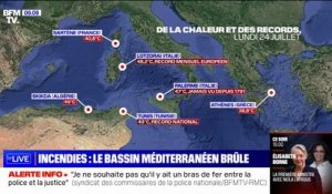 49 degrés à Tunis, 47 à Palerme: le bassin méditerranéen est en proie à des températures extrêmes