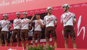 Cyclisme - Clément Venturini: "c'est toujours bien de montrer le maillot"