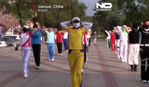 [No Comment] La "danse de la joie", une routine à succès en Chine