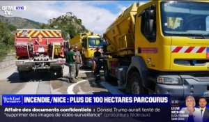 Dans la région de Nice, un incendie a parcouru plus de 100 hectares et brûle depuis cinq jours