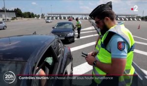 En ce week-end de chassé-croisé sur les routes, les gendarmes multiplient les contrôles routiers: Excès de vitesse, contrôle d'alcoolémie, dépistage de stupéfiants… - Regardez