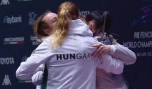Le replay de la finale du sabre dames par équipes - Escrime - Championnats du monde