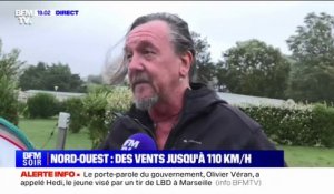 Coup de vent dans l'Ouest: "Nous n'avons jamais eu ça à cette période de l'année", témoigne le gérant du camping municipal de Donville-les-Bains (Manche)