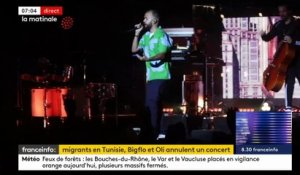 Trois jours après Gims, les rappeurs BigFlo & Oli annulent à leur tour leur concert en Tunisie, en soutien aux migrants: "Nous ne voulons pas faire le show en ayant connaissance de la situation actuelle" - VIDEO