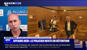 Policier maintenu en détention dans l’affaire Hedi: "C'est l'incompréhension et la stupeur", pour Benoît Barret (Alliance Police nationale)