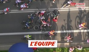 Grosse chute collective dans le peloton - Cyclisme - Tour de Pologne