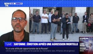 Mort à Bayonne: "Je ne vois aucune circonstance atténuante lorsque 3 individus s'acharne sur une personne" déplore Christophe Labarthe (syndicat police)