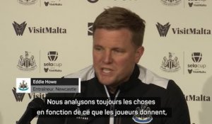 Newcastle - Howe : “Des signes prometteurs de la part de l’équipe”