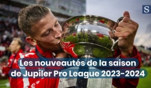 Les nouveautés de la saison de Jupiler Pro League 2023-2024