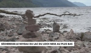 Sécheresse : en Écosse, le niveau du lac du Loch Ness est au plus bas