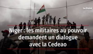 Niger : les militaires au pouvoir demandent un dialogue avec la Cedeao