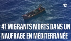 41 migrants sont morts dans un naufrage en mer Méditerranée