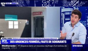 Urgences saturées: "Je ne crois pas au fait que les urgences puissent être désengorgées", affirme le médecin urgentiste Aurel Guedj