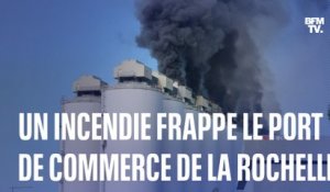 La Rochelle: un important incendie frappe le port de commerce