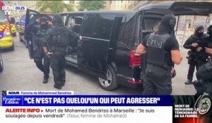 Nour, femme de Mohamed Bendriss mort à Marseille: "Il a un enfant de deux ans et demi, il a un enfant paralysé qui ne va pas connaître son père"