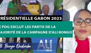 [#Reportage] Présidentielle Gabon 2023: le PDG exclut les partis de la majorité de la campagne d'Ali Bongo