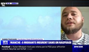 Traversée de la Manche: "Il y a une prise de risque de plus en plus grande" par les migrants, affirme Fabien Touchaud (Utopia 56)
