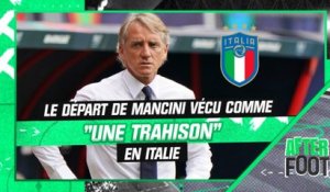 Le départ de Mancini de la Nazionale vécu comme "une trahison" en Italie