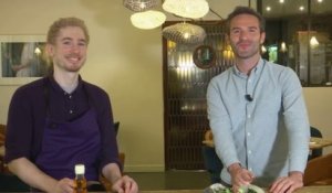 Ma recette avec un chef: cuisinez une salade d'algues avec le chef Romain Mahi et Marc Hay