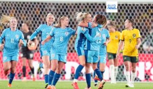 Mondial féminin : l'Angleterre bat l’Australie 3-1 et disputera sa première finale face à l’Espagne
