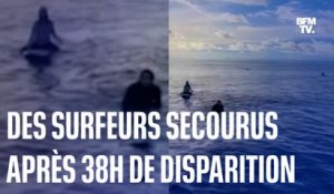 Disparus depuis 38 heures, des surfeurs australiens retrouvés vivants au large d'une île indonésienne