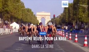 Paris 2024 : triathlon dans et autour de la Seine, un "test event" à enjeux pour la France