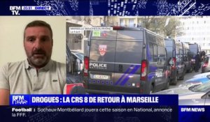 CRS 8 déployée à Marseille: "Le trafic de stupéfiants et les règlements de comptes continueront à l'issue de leur passage", déplore Rudy Manna (Alliance Police nationale)