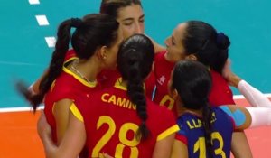 Le replay de France - Espagne (3e set) - Volley - Euro (F)