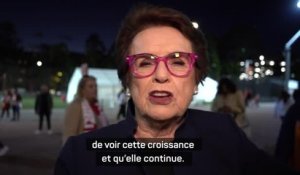 Coupe du monde (F) - Billie Jean King : “Formidable de voir cette croissance dans le sport féminin”