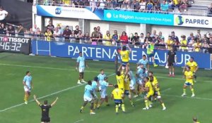 TOP 14 - Essai de Joris JURAND (ASM) - ASM Clermont - USA Perpignan - Saison 2023-2024