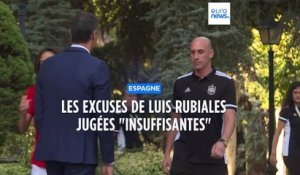 Espagne : les excuses de Luis Rubiales jugées "insuffisantes" par Pedro Sanchez