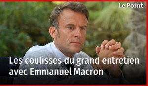Les coulisses du grand entretien avec Emmanuel Macron