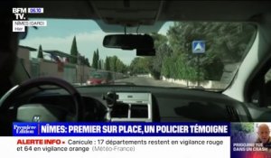 "Il y a un très grand nombre de cartouches" au sol: le policier arrivé en premier sur les lieux de la fusillade à Nîmes témoigne
