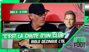 Nice 0-0 Lyon : "C'est la chute d'un club", Riolo dézingue l'OL, Laurent Blanc et son management