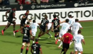 TOP 14 - Essai de Matthis LEBEL (ST) - Stade Toulousain - Montpellier Hérault Rugby - Saison 2023-2024