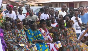 Florence Achi et Antoine Amonkou en campagne pour les élections municipales à Adzopé