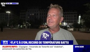 "Il faut s'économiser et s'hydrater": À Lyon, où le record absolu de température (41,4°C) a été battu, les habitants tentent de s'acclimater à la chaleur