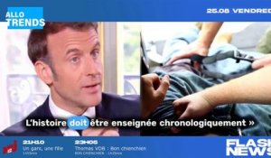 Histoire: les professeurs choqués par l’annonce d’Emmanuel Macron !