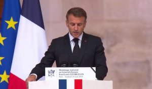 Emmanuel Macron: "Jean-Louis Georgelin fut un serviteur exemplaire"