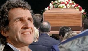 Obsèques de Gérard Leclerc, son frere Julien Clerc et sa veuve, unis pour son ultime adieu en Vienne