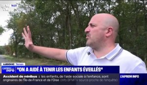 "C'était assez stupéfiant, spectaculaire": Ludovic a été témoin de l'accident de minibus dans le Lot-et-Garonne