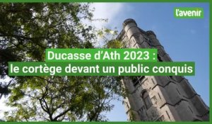 Ducasse d'Ath 2023 - le cortège du dimanche avec tous les géants