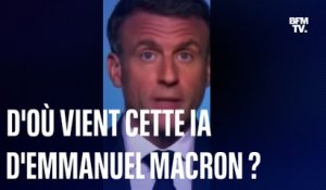 D'où vient cette intelligence artificielle, version sarcastique, d'Emmanuel Macron?