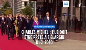 L'UE doit être prête à accueillir de nouveaux membres d'ici 2030, selon Charles Michel