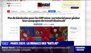 Paris 2024: des militants "anti-JO" pourraient s'infiltrer parmi les bénévoles selon une note des renseignements