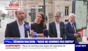 Manuel Bompard (LFI): "Soit Emmanuel Macron nous entend et très bien, soit c'est un énième exercice de communication et dans ce cas ça ne débouchera sur rien"
